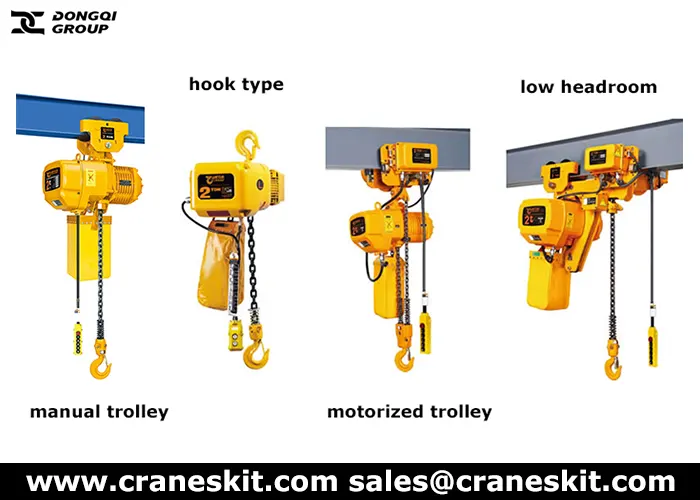electric chain hoist for sale Philippines - dqcranes