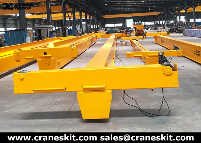 European single girder crane production