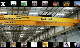 QD Overhead Crane With Hook for Plastic Industry