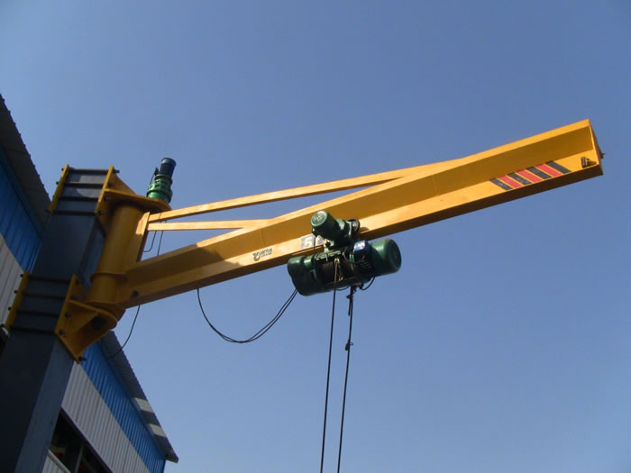 wall travelling jib crane