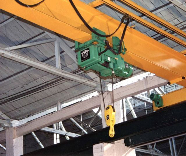 single girder electric hoist bridge crane