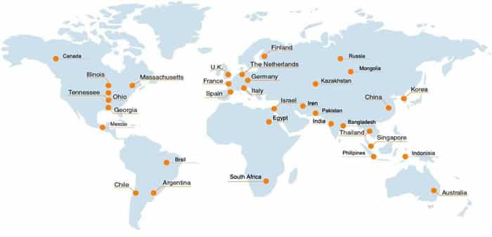 DQCRANES around the world