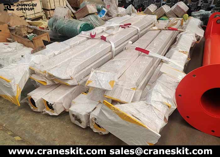 10 ton portable gantry crane package and delivery