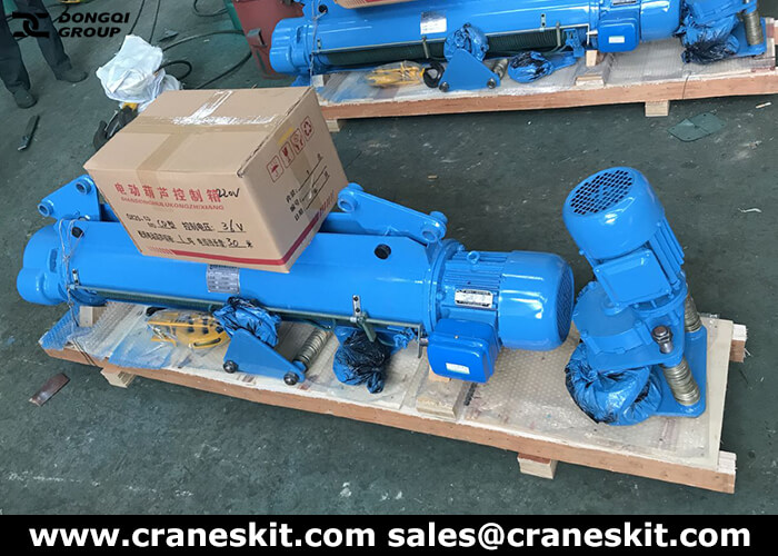1 ton electric wire rope hoist for sale