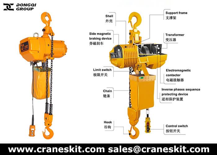 2 ton fixed type chain hoist for sale
