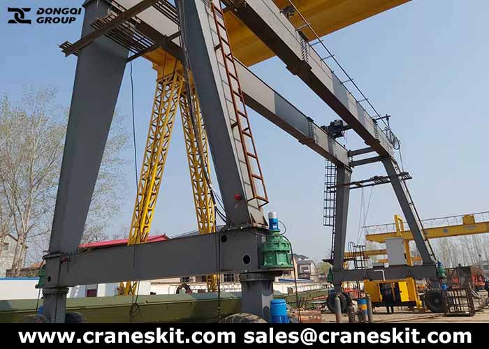 30 Ton Rubber Tyre Gantry Crane Assembly