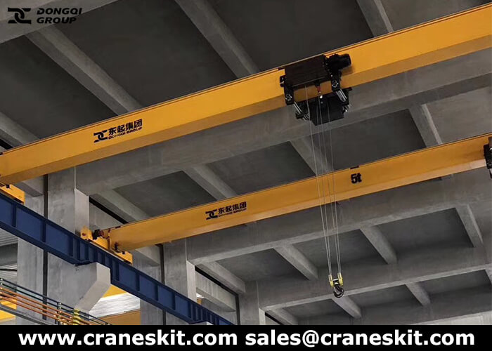 5 ton HD single girder crane for sale