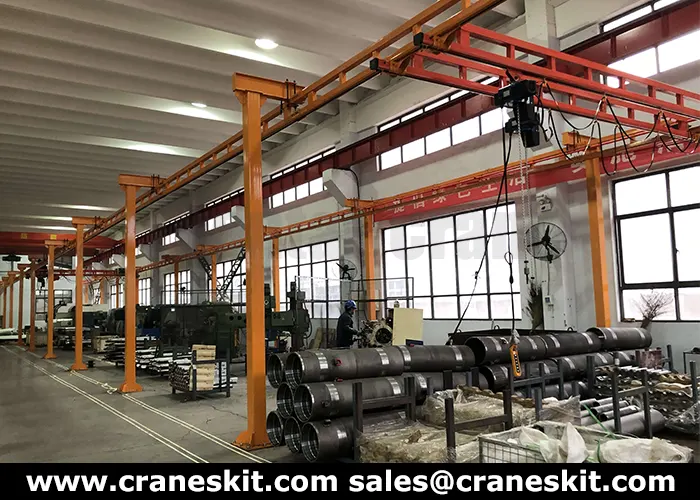 monorail crane for construction yards in morocco