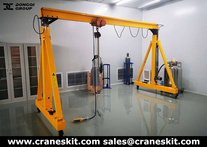 adjustable height gantry crane for sale