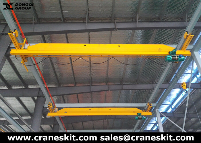 7.5 Ton Single Girder Suspension Crane for Sale