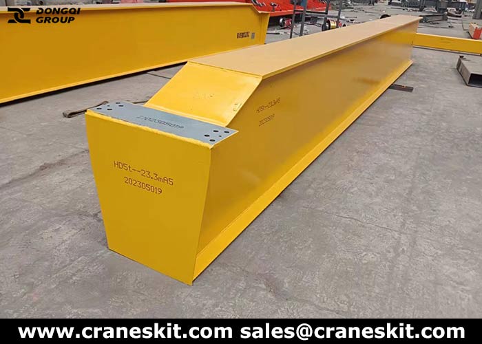 5 ton european overhead crane main girder