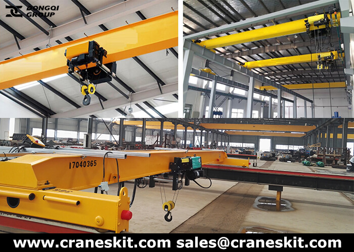 FEM single girder overhead crane for sale