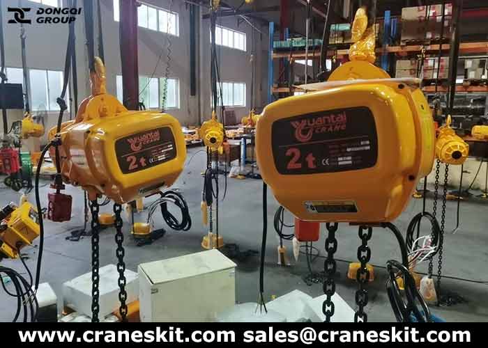 2 ton jib chain hoist production