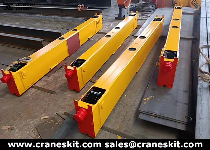 10 ton European crane to Philippines main beams production