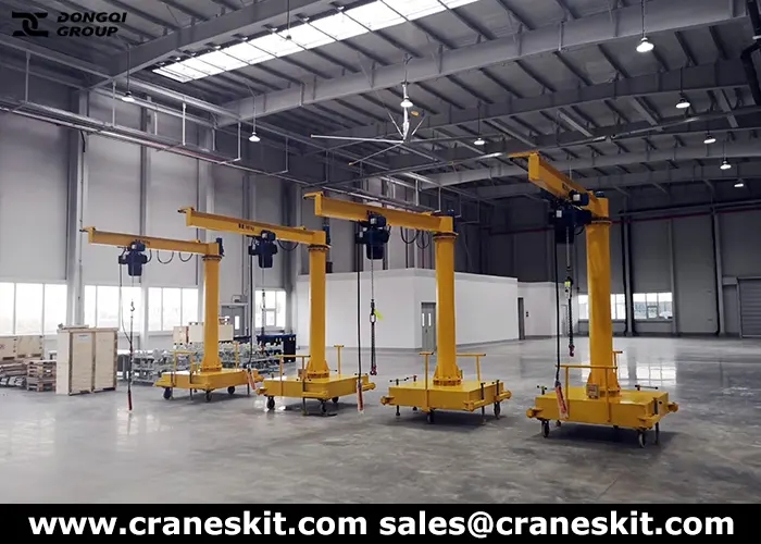 portable jib crane for sale - DQCRANES