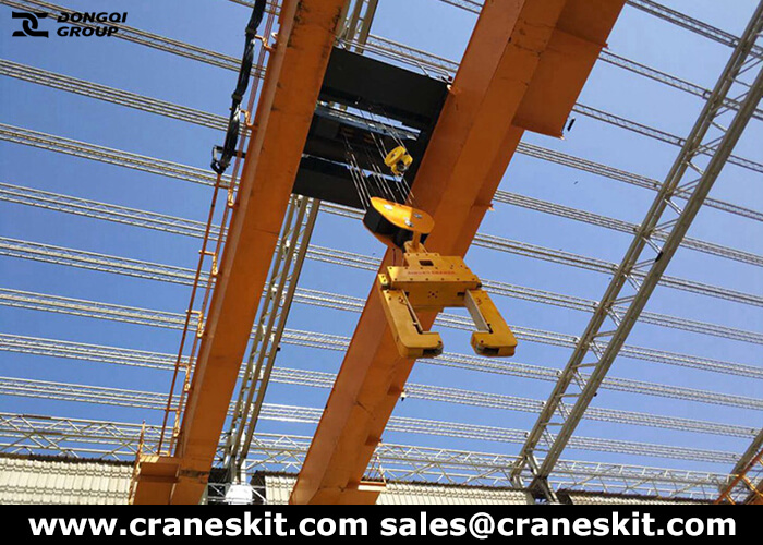 double girder overhead crane for coil handling