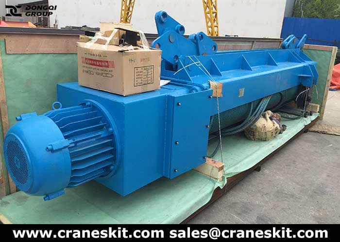 45 ton heavy duty electric hoist for sale to Philippines