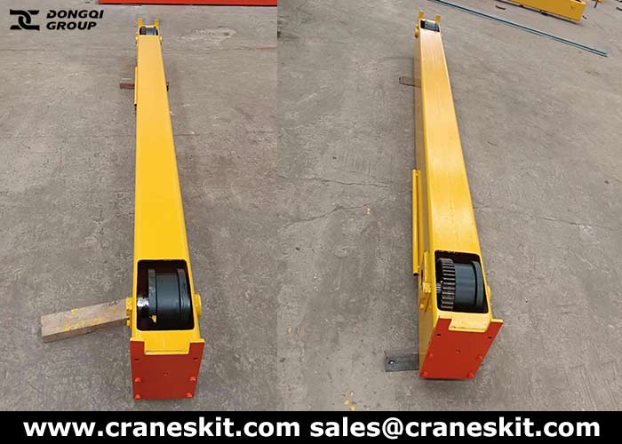 5 ton european overhead crane end carriages