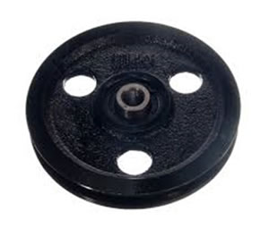 Cast iron pulley