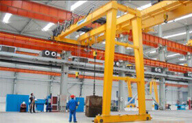 Double-girder gantry cranes - All industrial manufacturers - Videos
