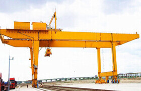 FEM standard HD type single girder overhead bridge crane Singapore ...