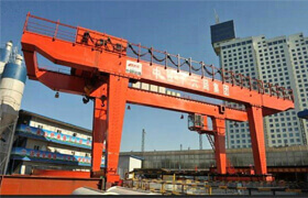 35 Ton Outdoor Double Girder Gantry Crane For Singapore - Buy ...