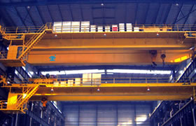 Double Girder Top Running Overhead Cranes | EMH, Inc.