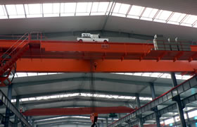 Overhead crane / Bridge Crane - Double girder crane - YouTube