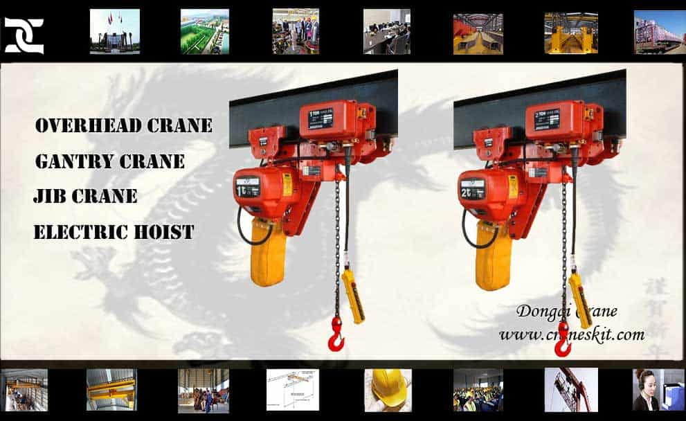 Low Headroom Electric Chain Hoist