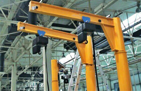 Jib Cranes, Wall Mounted Jib Cranes, Cantilever Jib Cranes, Pillar Jib Cranes