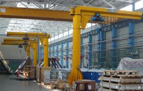 Jib Cranes - Pillar Mounted Jib Crane Manufacturer from China