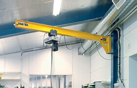 Dongqi Group- Range of manual and motorized jib cranes