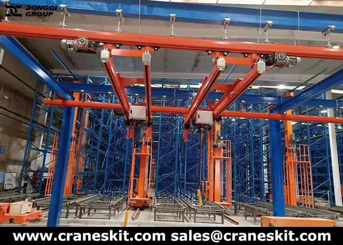 kbk double girder suspension cranes