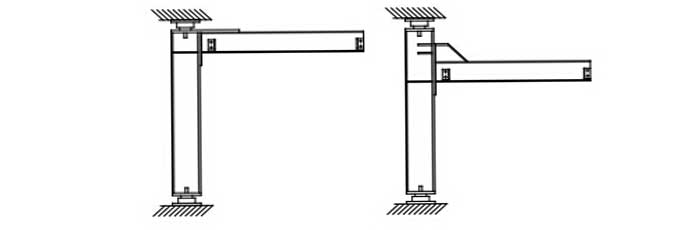 mast type jib crane design