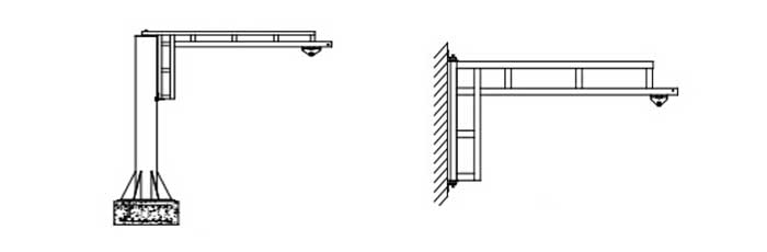 workstation jib crane design drawings