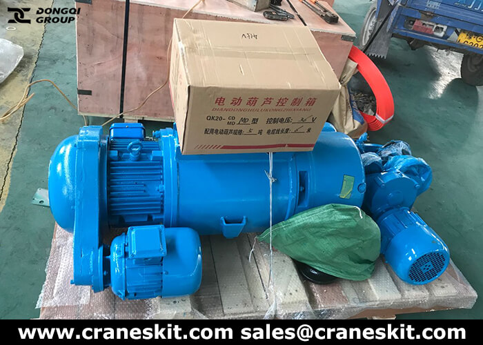 5 ton double speed electric hoist for sale