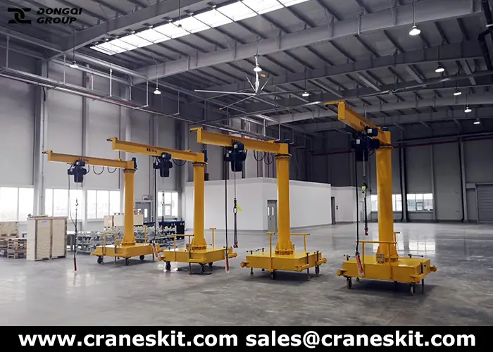 mobile jib crane supplier - DQCRANES