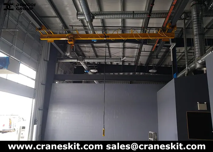 underhung bridge crane supplier in China