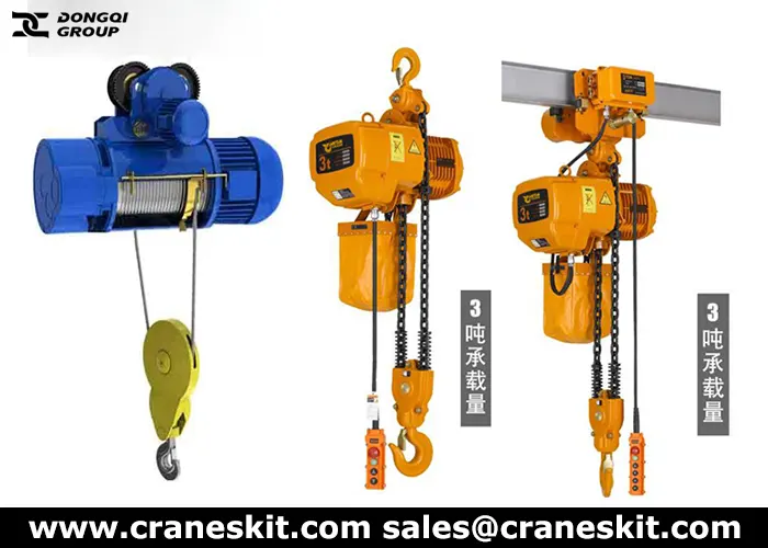 electric hoist supplier Philippines - DQCRANES