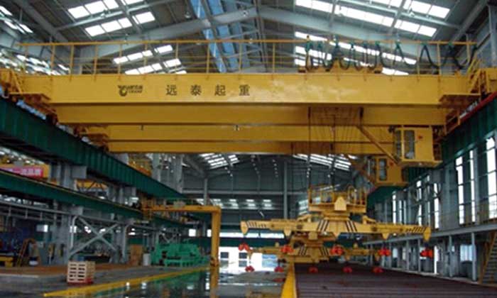 Electromagnetic overhead crane