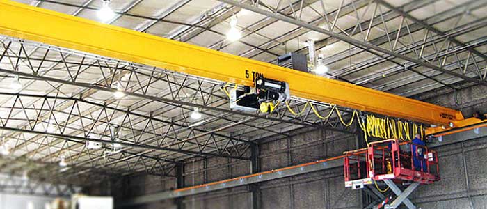 Overhead crane inspection