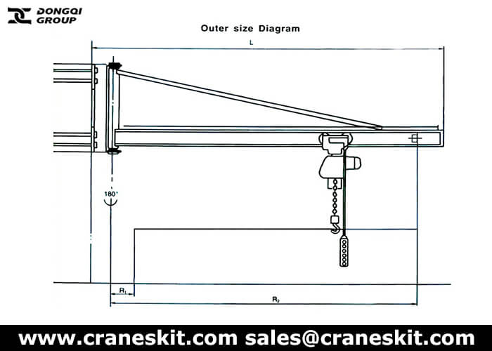 wall mounted jib crane for sale