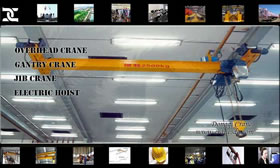 European Underslung Cranes for Plastic Industry