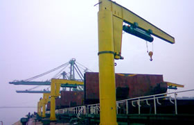 Pillar jib crane- Jib crane design of Dongqi Crane - YouTube