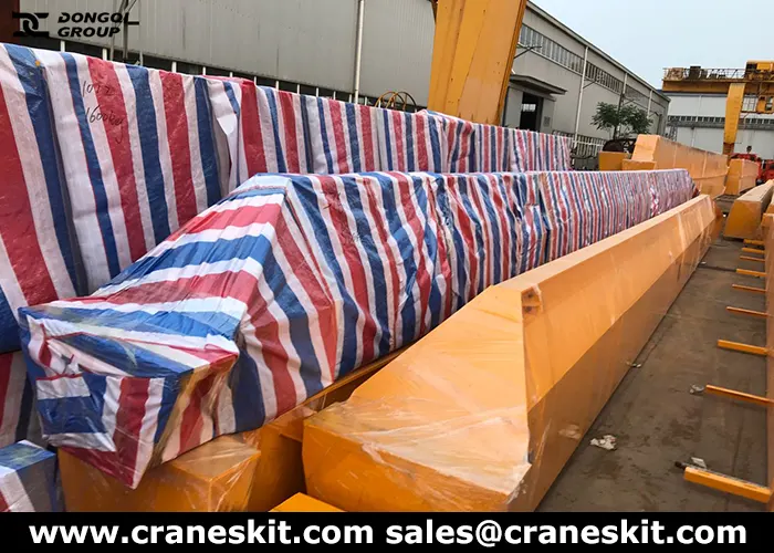 overhead crane packed and delivered to Philippines