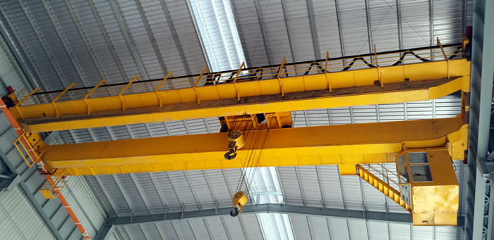 EOT crane finish installation