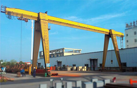 Electric hoist overhead 10 ton gantry crane-Yufei Heavy Industries ...
