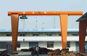 Double girder gantry crane supplier in Tanzania|Gantry crane in ...