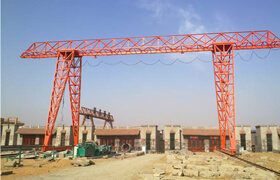 Double girder gantry crane delivery to Pakistan - Dongqi Group