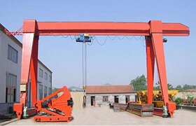 Qatar cranes: Single girder gantry crane for sale in Qatar – Dongqi ...